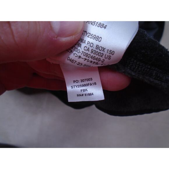 Patagonia Performance Better Sweater Mens Large Gray Black 1/4 Zip Jacket 25980 - Picture 10 of 11